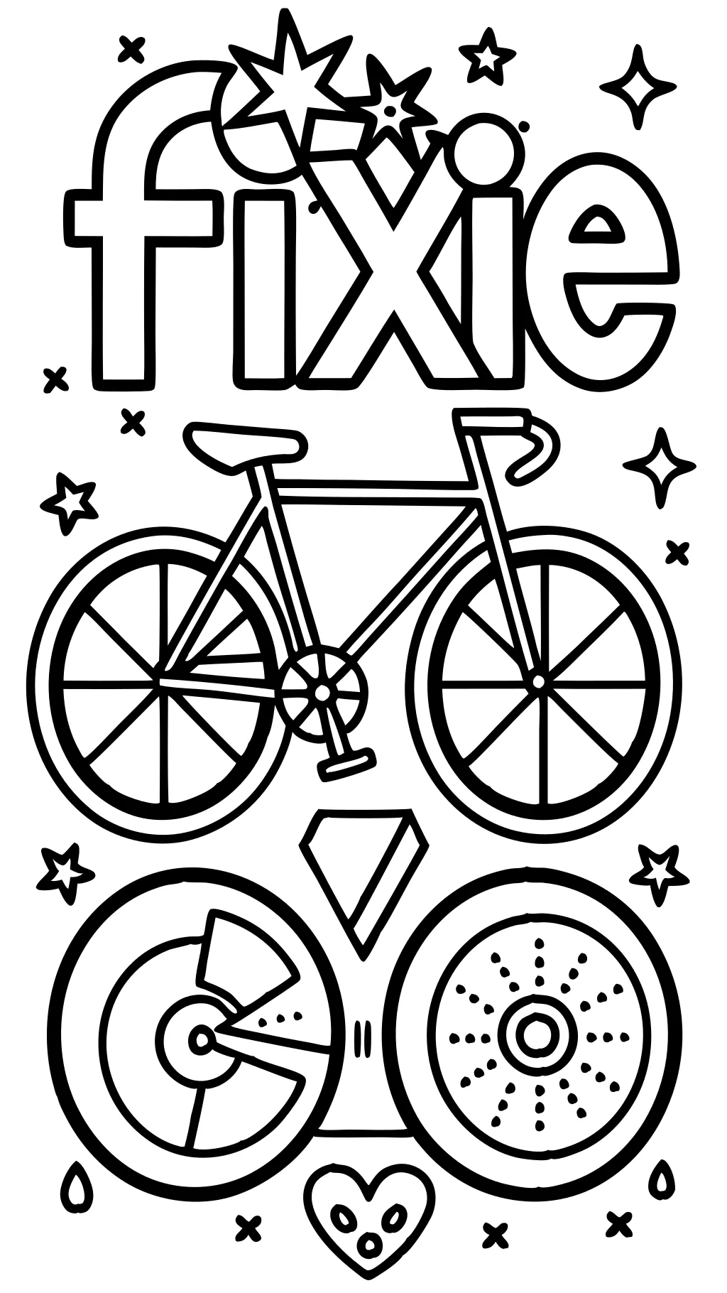 fixies coloring pages